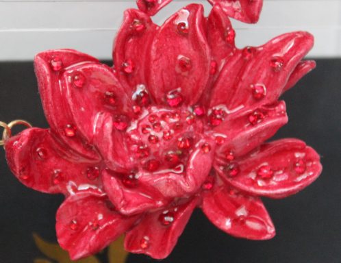 Agujilla Flor de Loto pintada